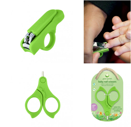 Nailcare Set - Baby Scissors, Clippers & Nail Brush