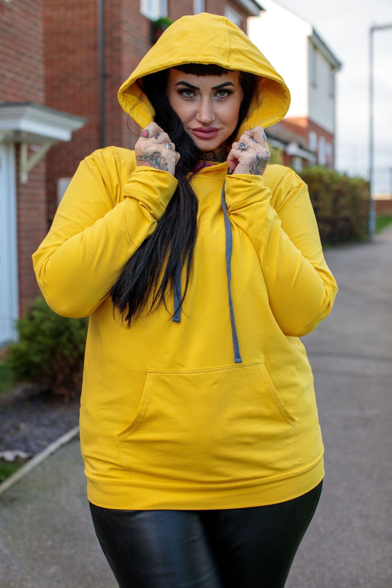 Breastfeeding Hoodie - Yellow
