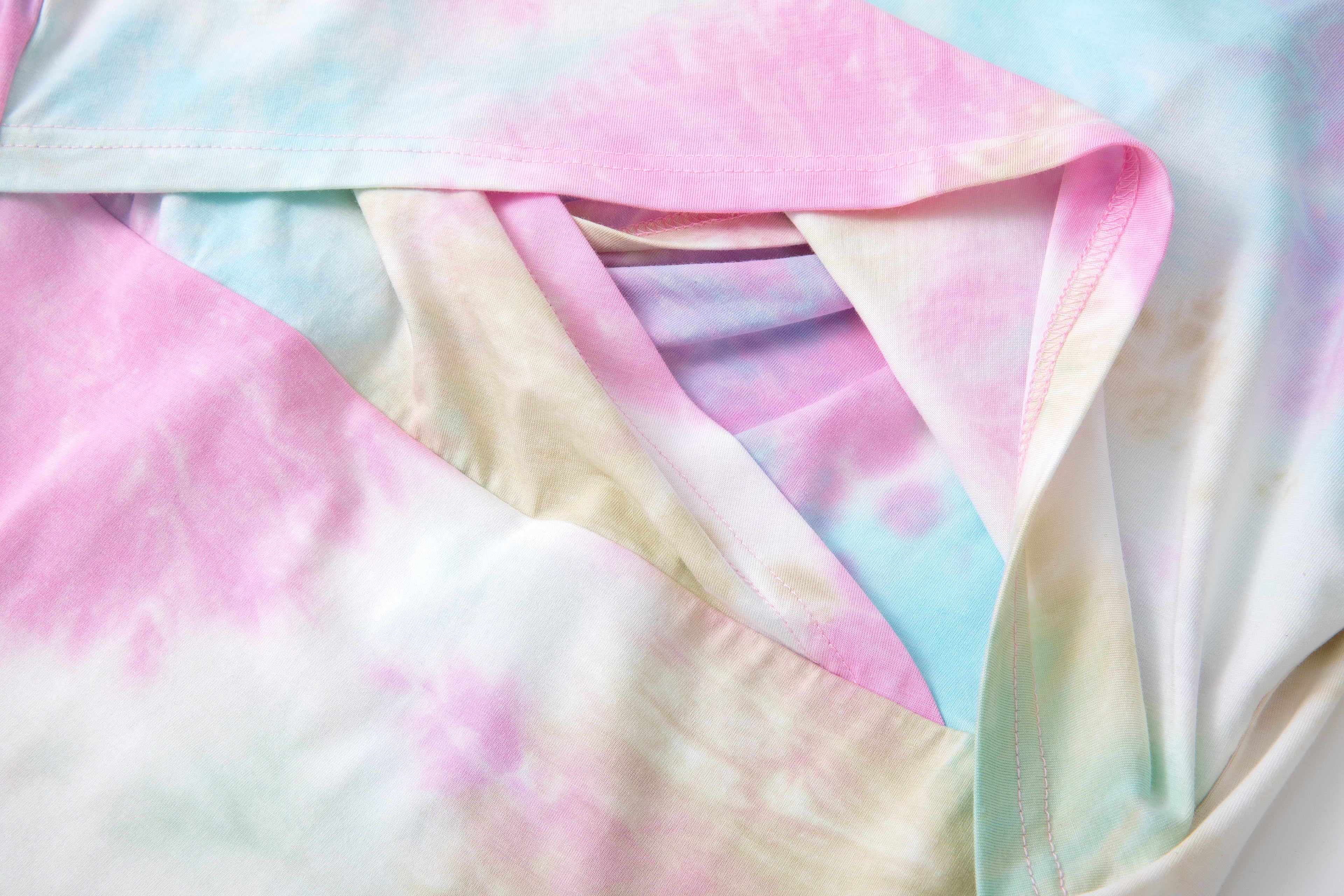 Tie Dye Breastfeeding Top