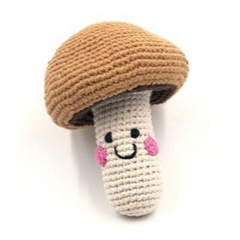 Friendly Champignon Hochet Marron