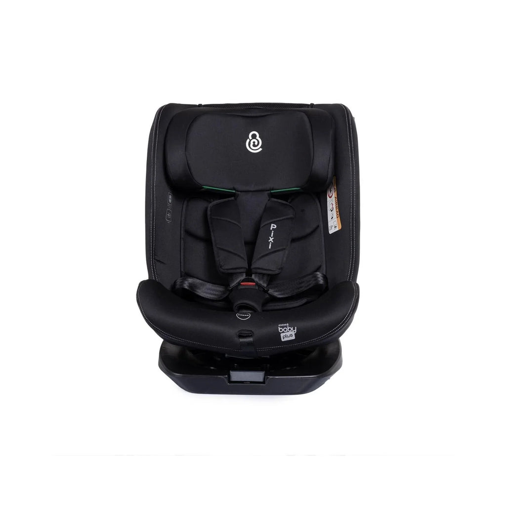 baby plus Pixi i-Size Group 0+/1/2/3 (Birth to 12 Years) Car Seat - Black