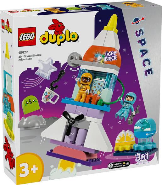 DUPLO 3 in 1 Space Shuttle Adventure - 10422