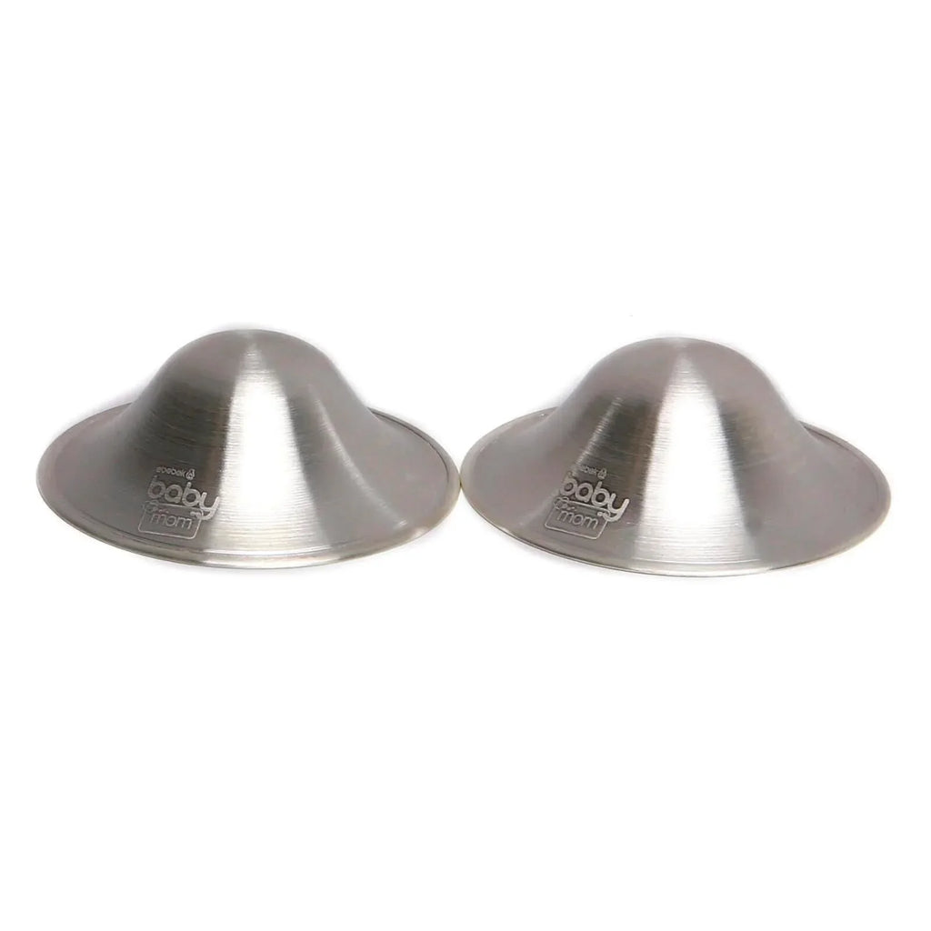 Sterling Silver Nipple Shield Covers / Nipple Cups - 2 Pack