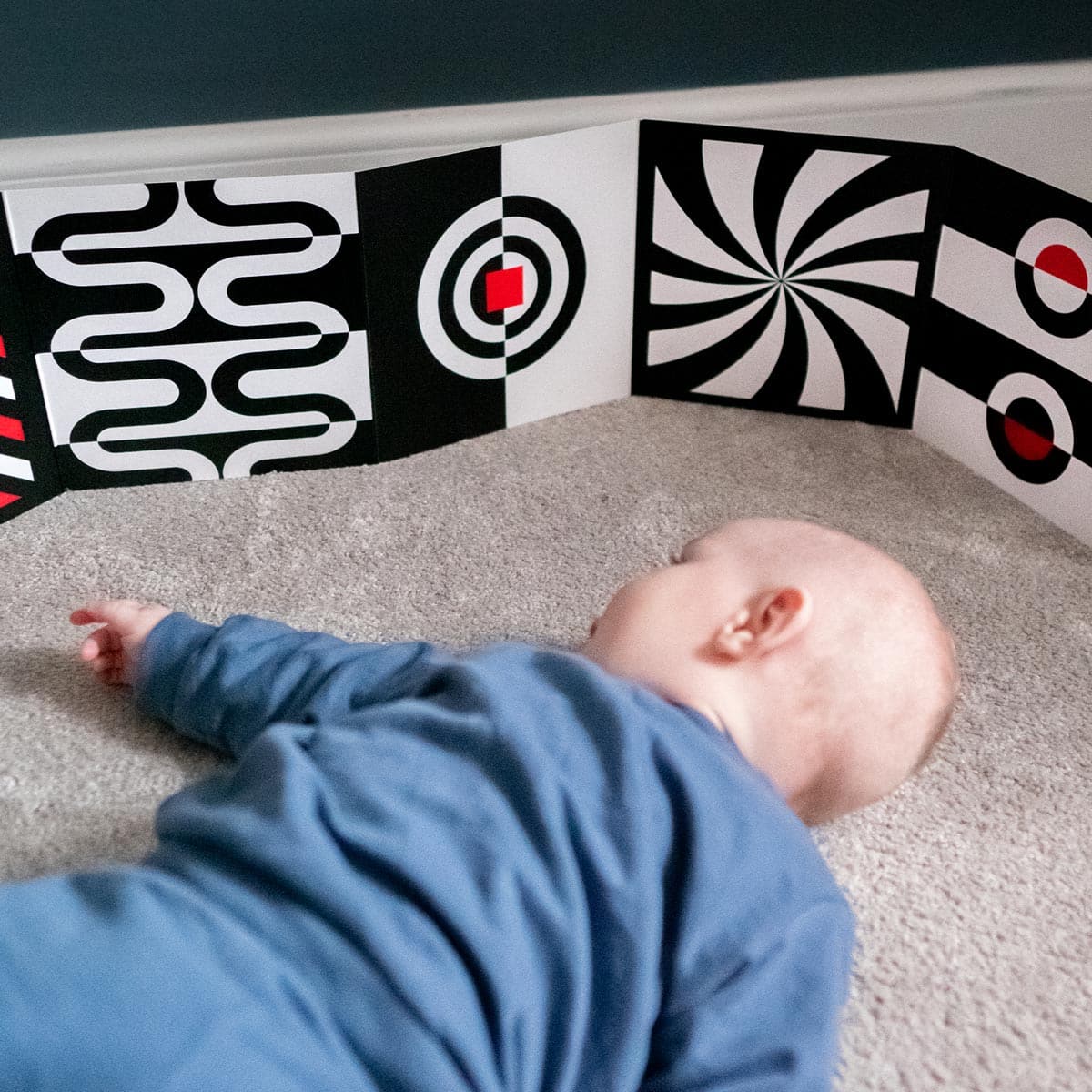 Priya & Peanut 0+ Month Sensory Board