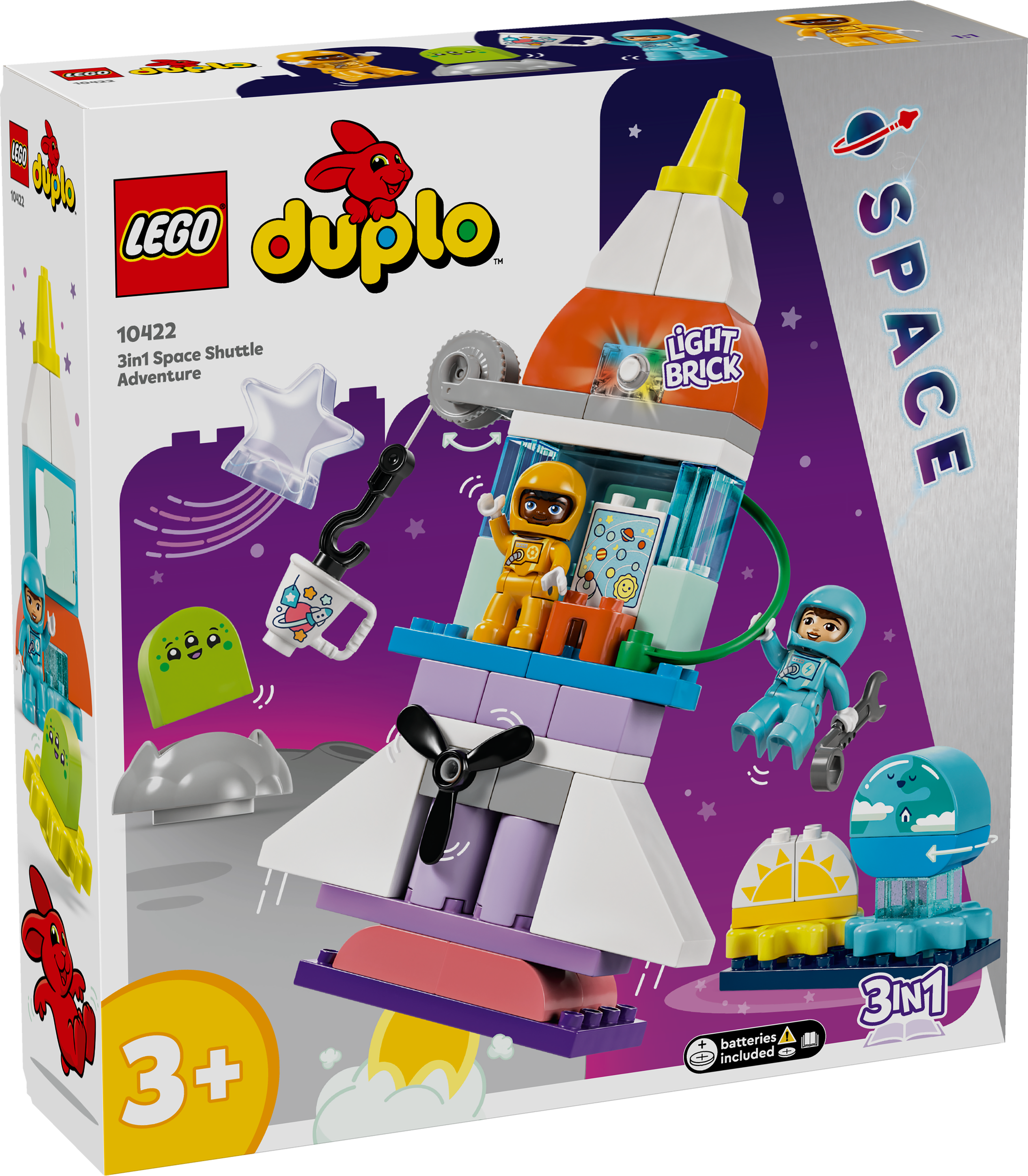 DUPLO 3 in 1 Space Shuttle Adventure - 10422
