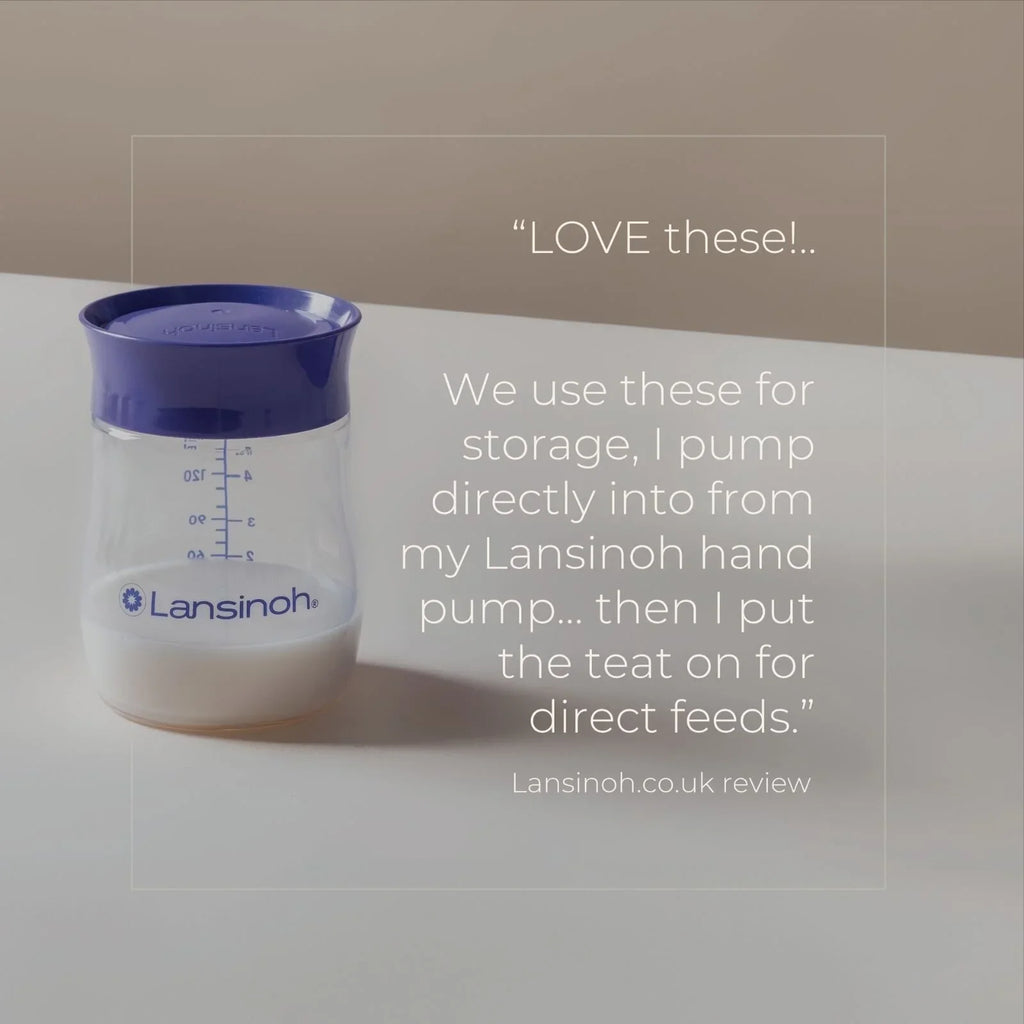 Lansinoh Breastmilk Storage Bottles - Pack of 4