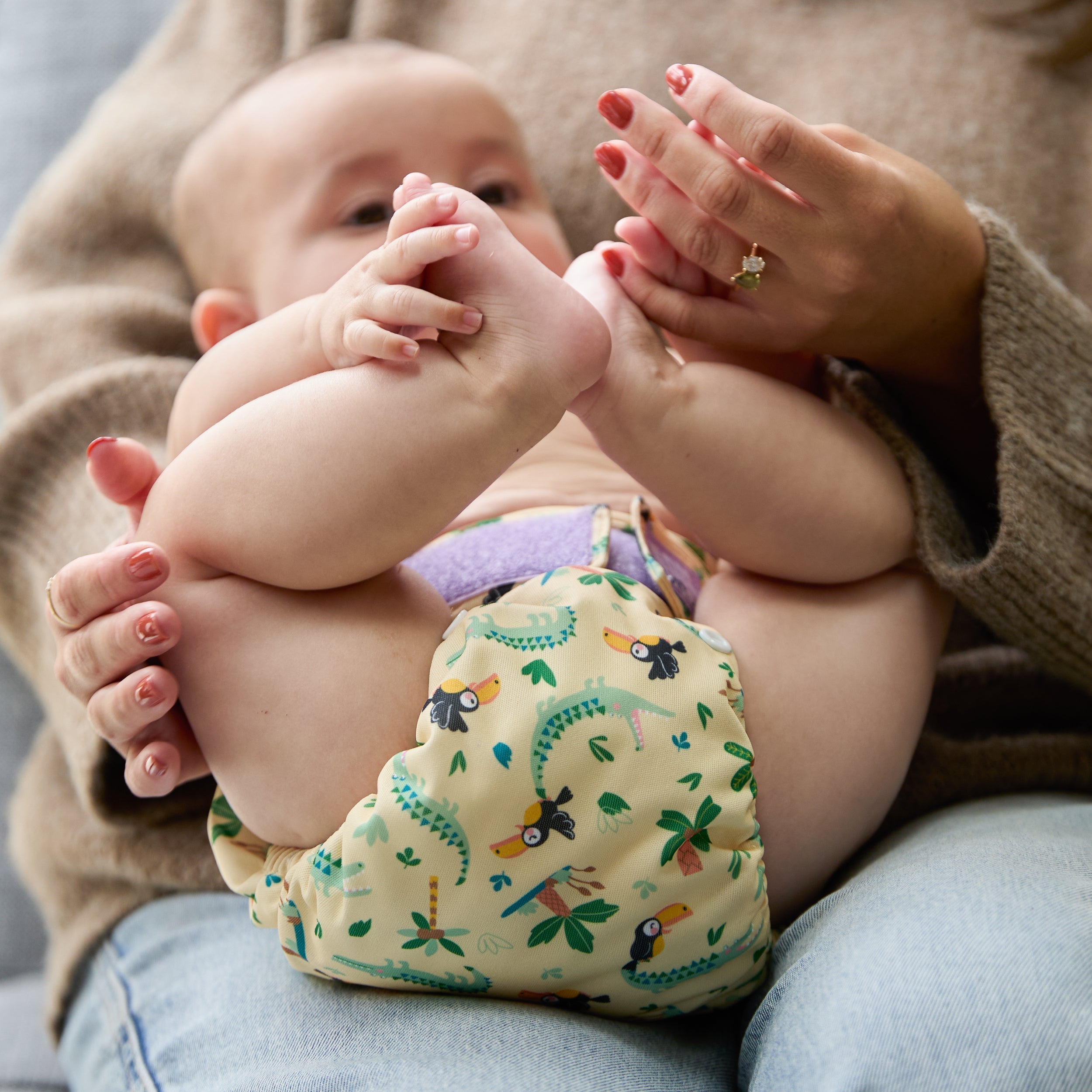 The Essentials Reusable Nappy Bundle - Wild Life
