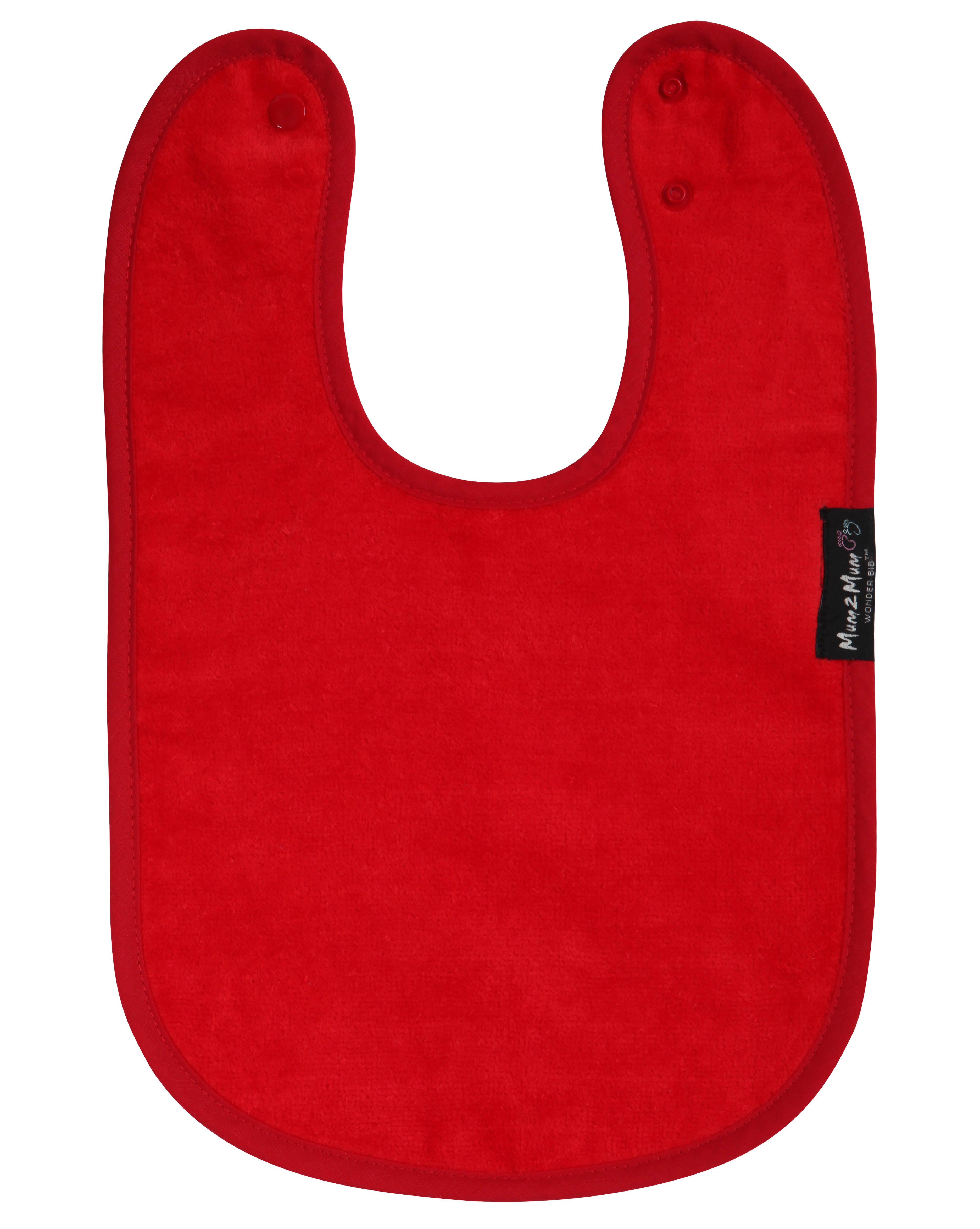 5 PACK - Mum 2 Mum Standard Wonder Bib - Pinks