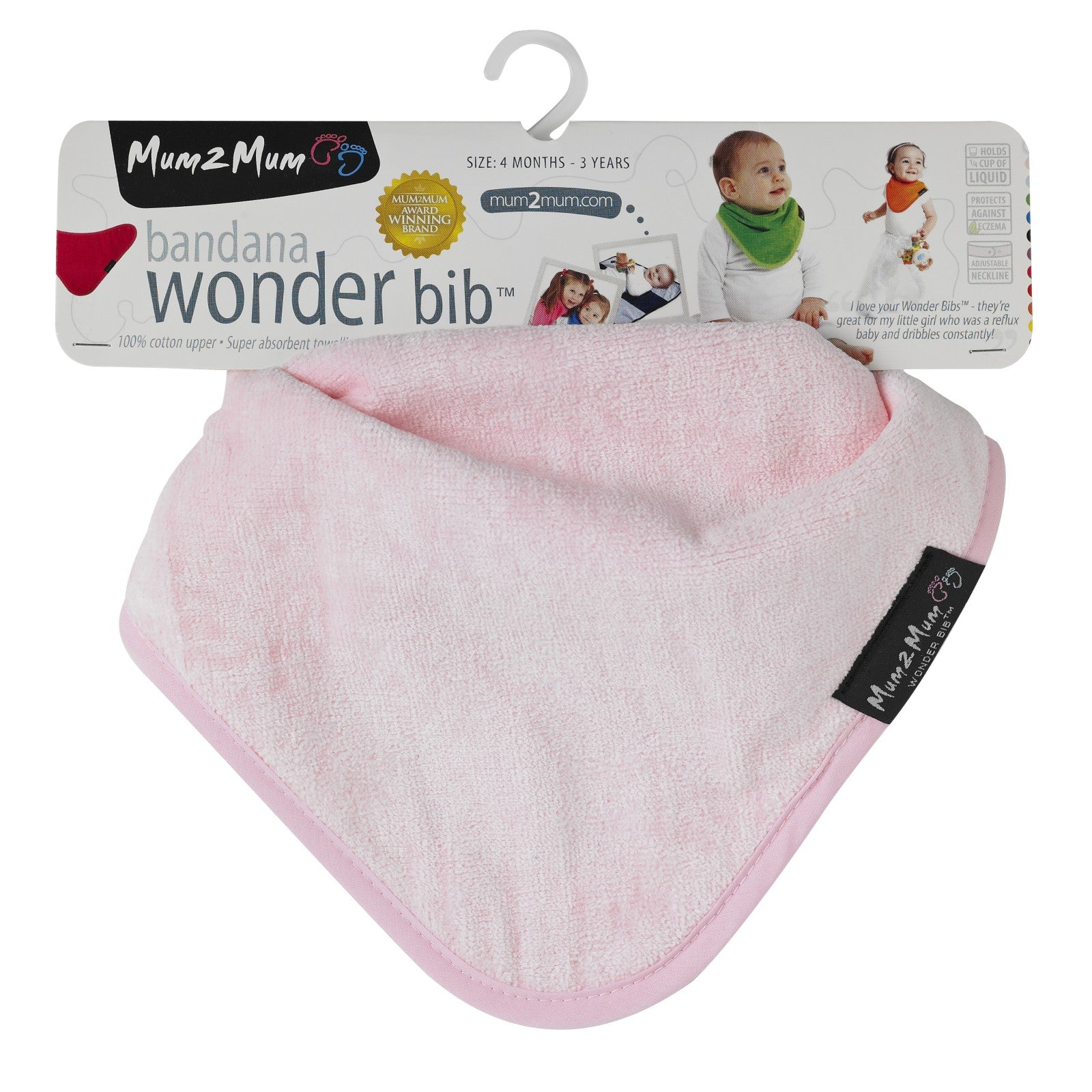 Bavoir Wonder style bandana Mum 2 Mum - 22 couleurs