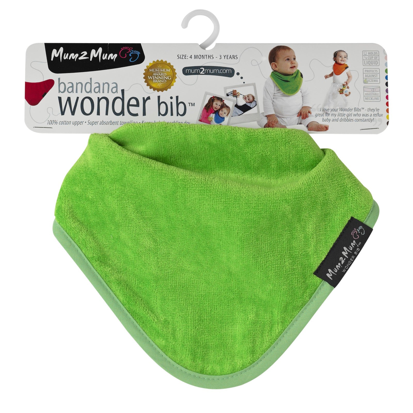 Babero Wonder estilo bandana Mum 2 Mum - 22 colores