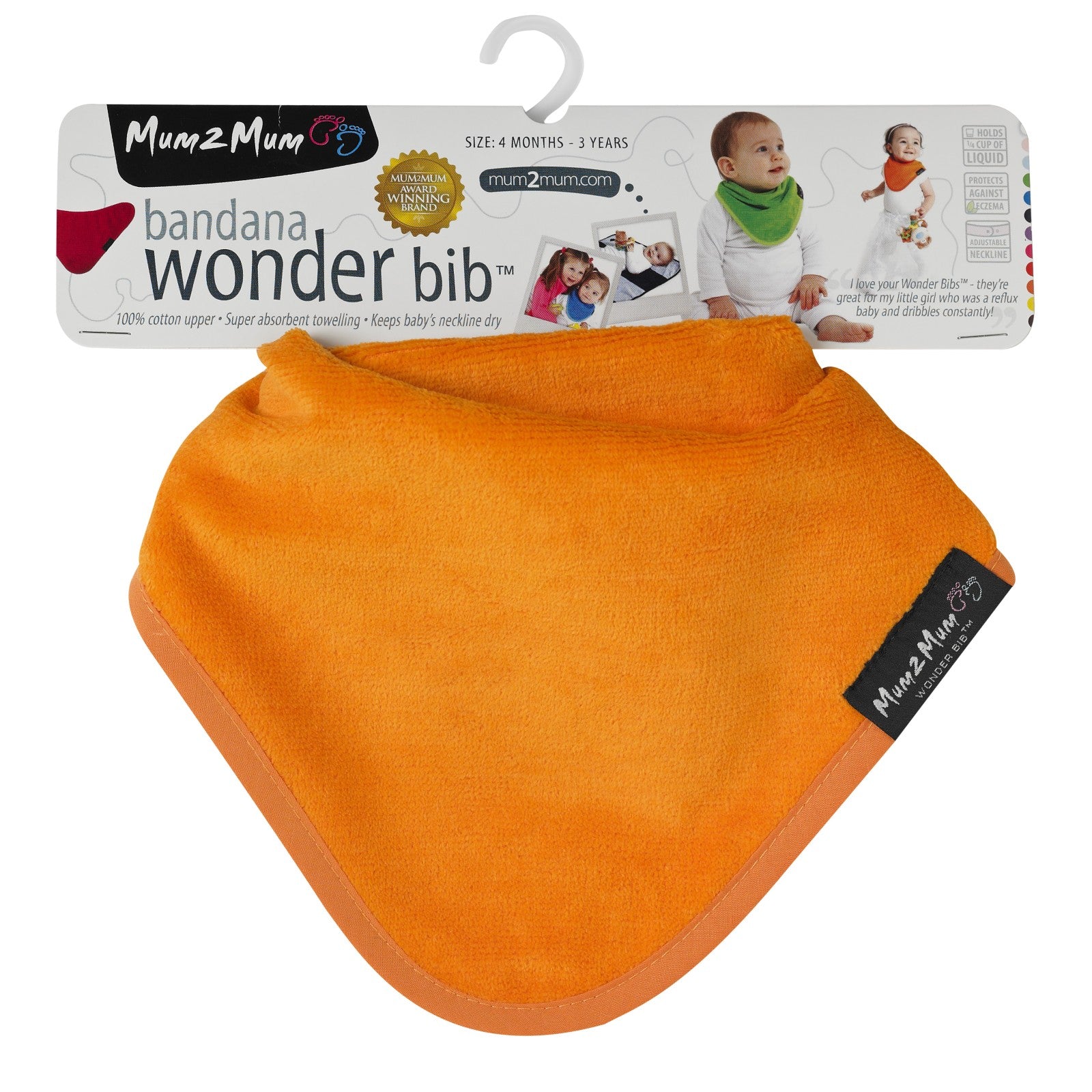 Babero Wonder estilo bandana Mum 2 Mum - 22 colores