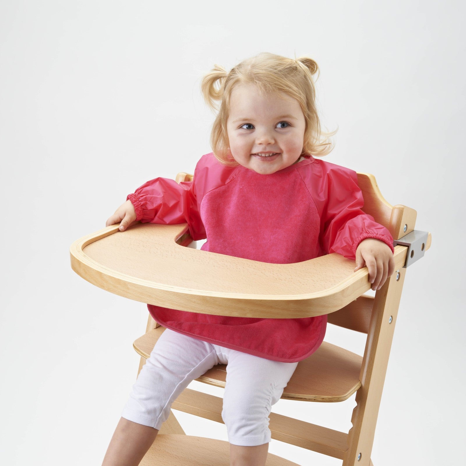 Mum 2 Mum Sleeved Wonder Bib - Cerise Pink