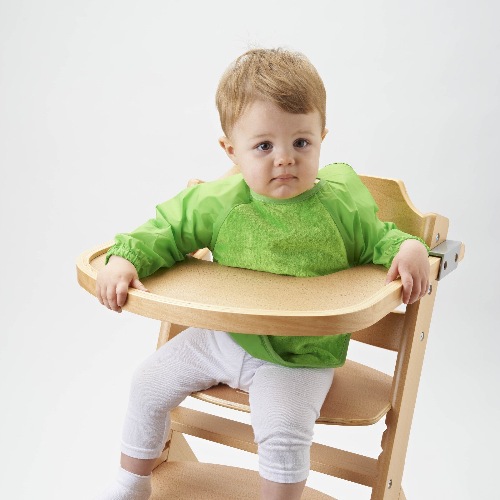 Mum 2 Mum Sleeved Wonder Bib - Lime Green