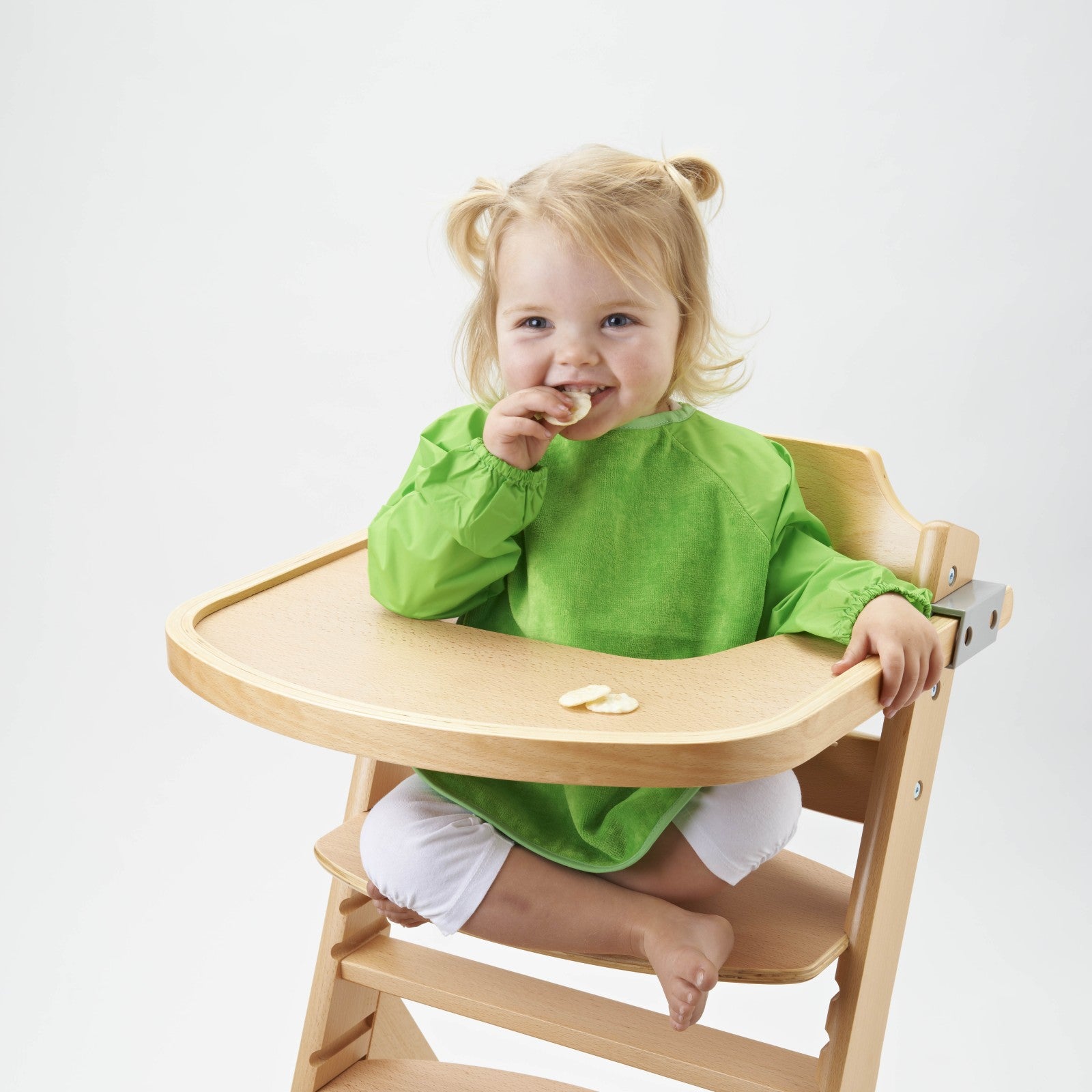 Mum 2 Mum Sleeved Wonder Bib - Lime Green