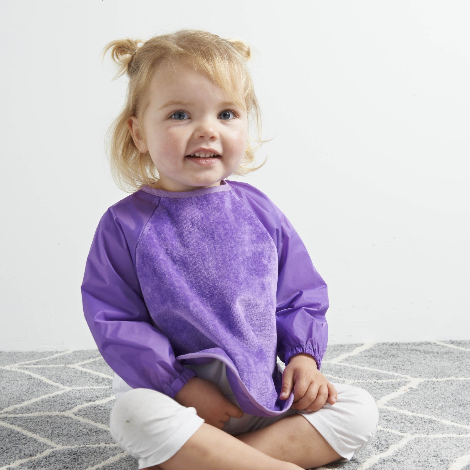 Mum 2 Mum Sleeved Wonder Bib - Purple
