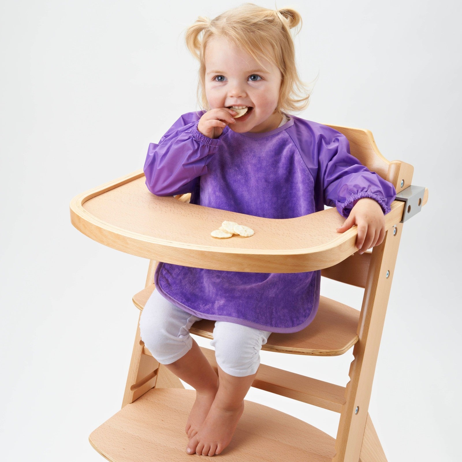 Mum 2 Mum Sleeved Wonder Bib - Purple
