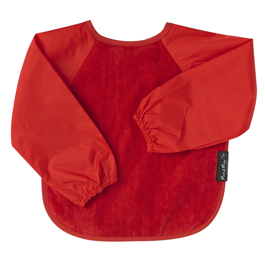 Mum 2 Mum Sleeved Wonder Bib - Red