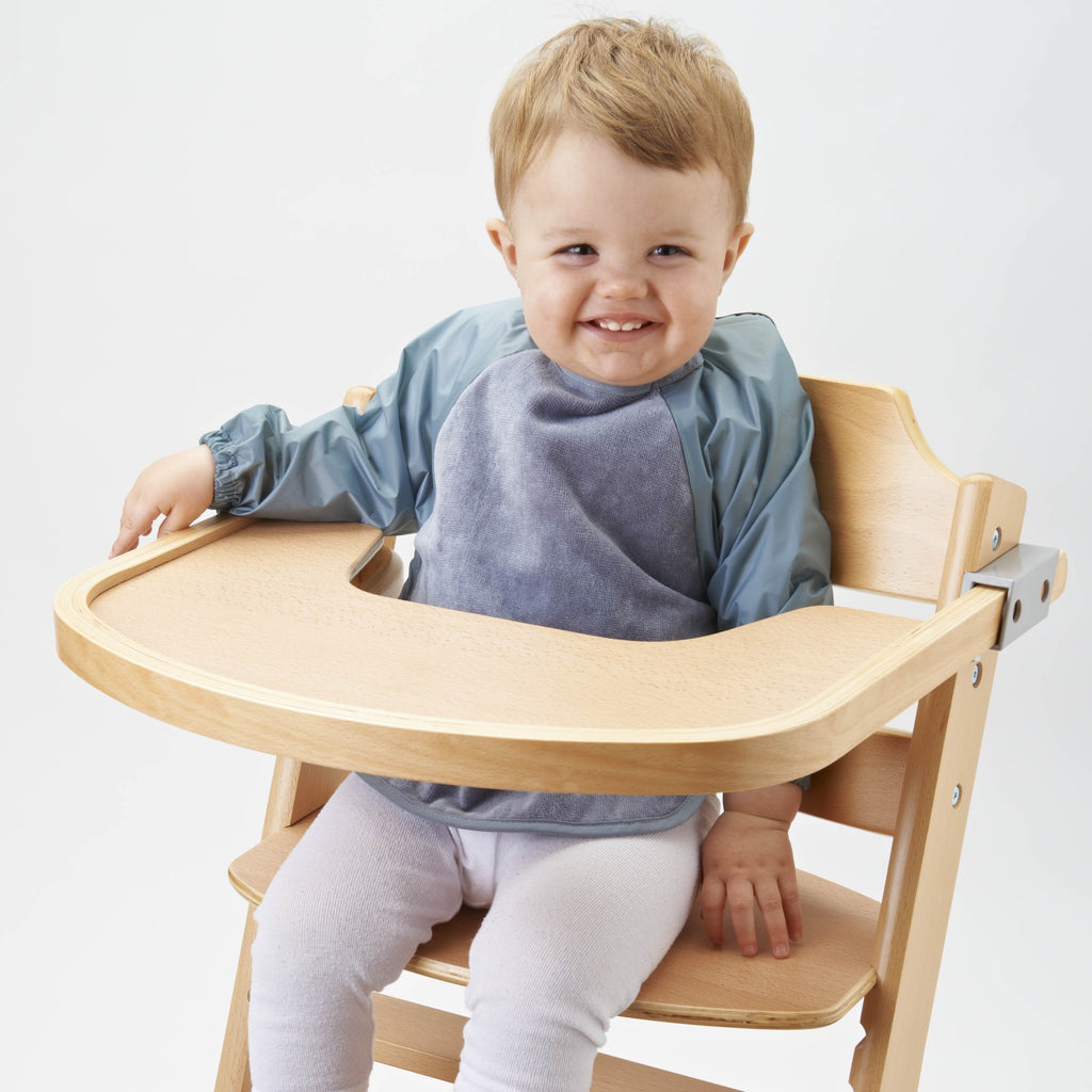 Mum 2 Mum Sleeved Wonder Bib - Grey