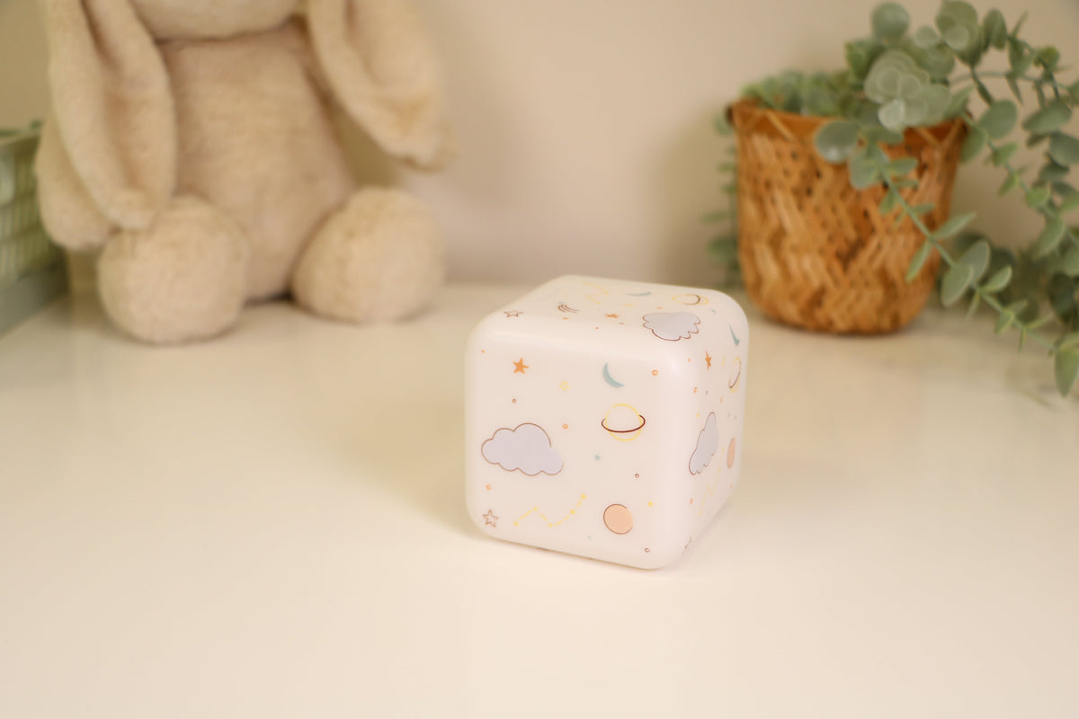 Cloud B Cube B Portable Nightlight - Space
