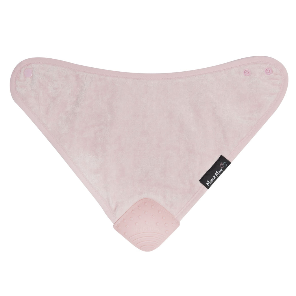 Babero Wonder con bandana y mordedor para mamá, 2 mamás, seis colores