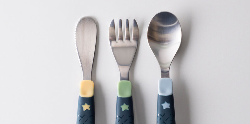Tommee Tippee First Cutlery - Knife, Fork & Spoon Set
