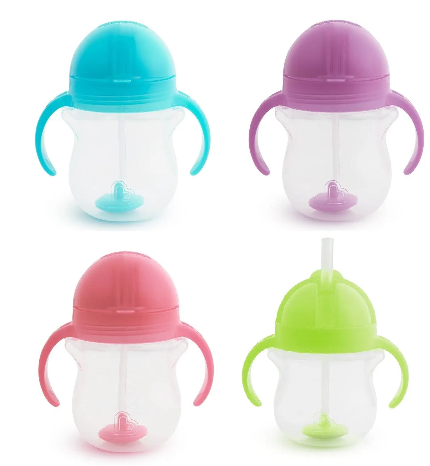 Munchkin Baby Trainer Drink Drinking Click Lock Tip & Sip Straw Cup - 207ml