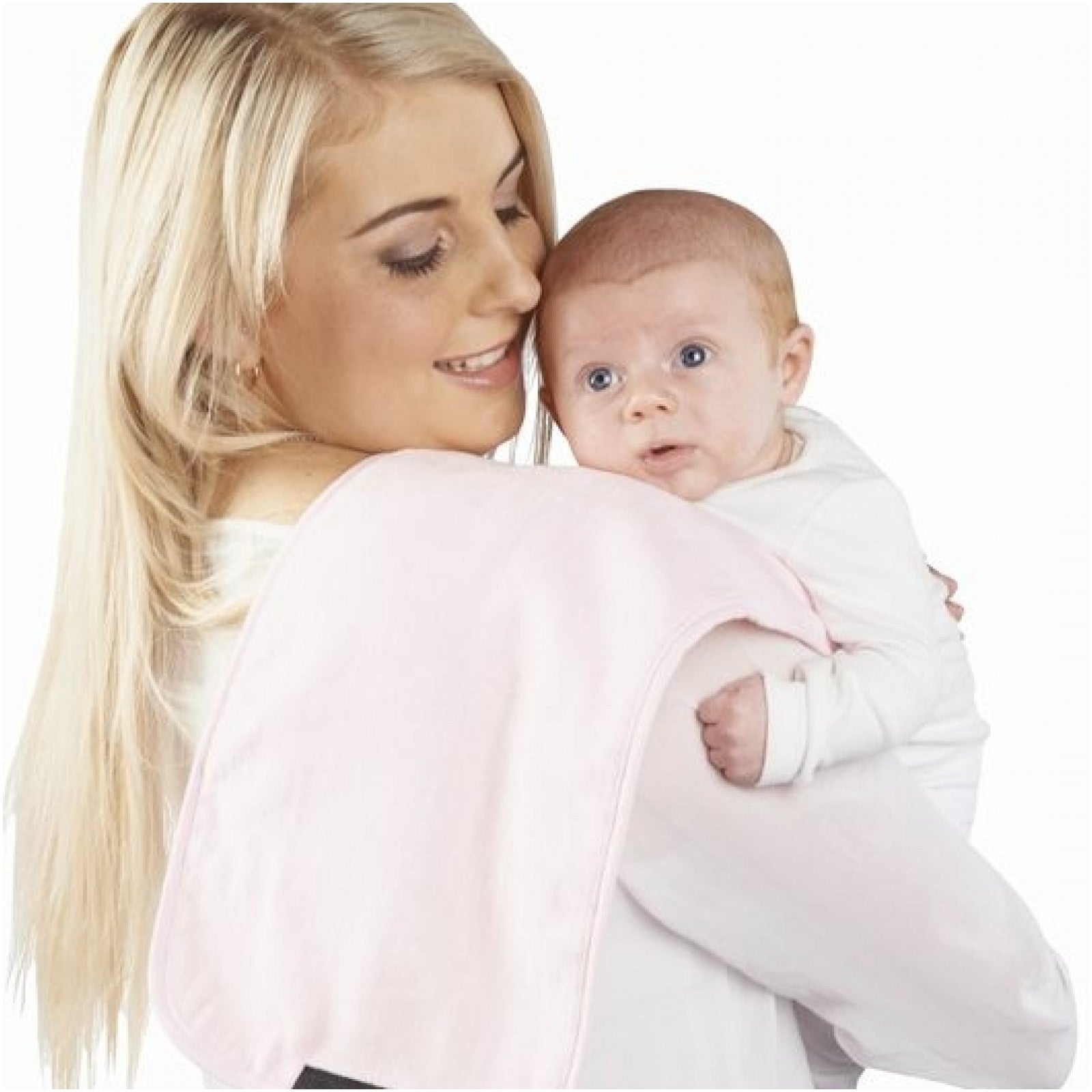 Mum 2 Mum Super Soft Burp Cloth - Baby Pink