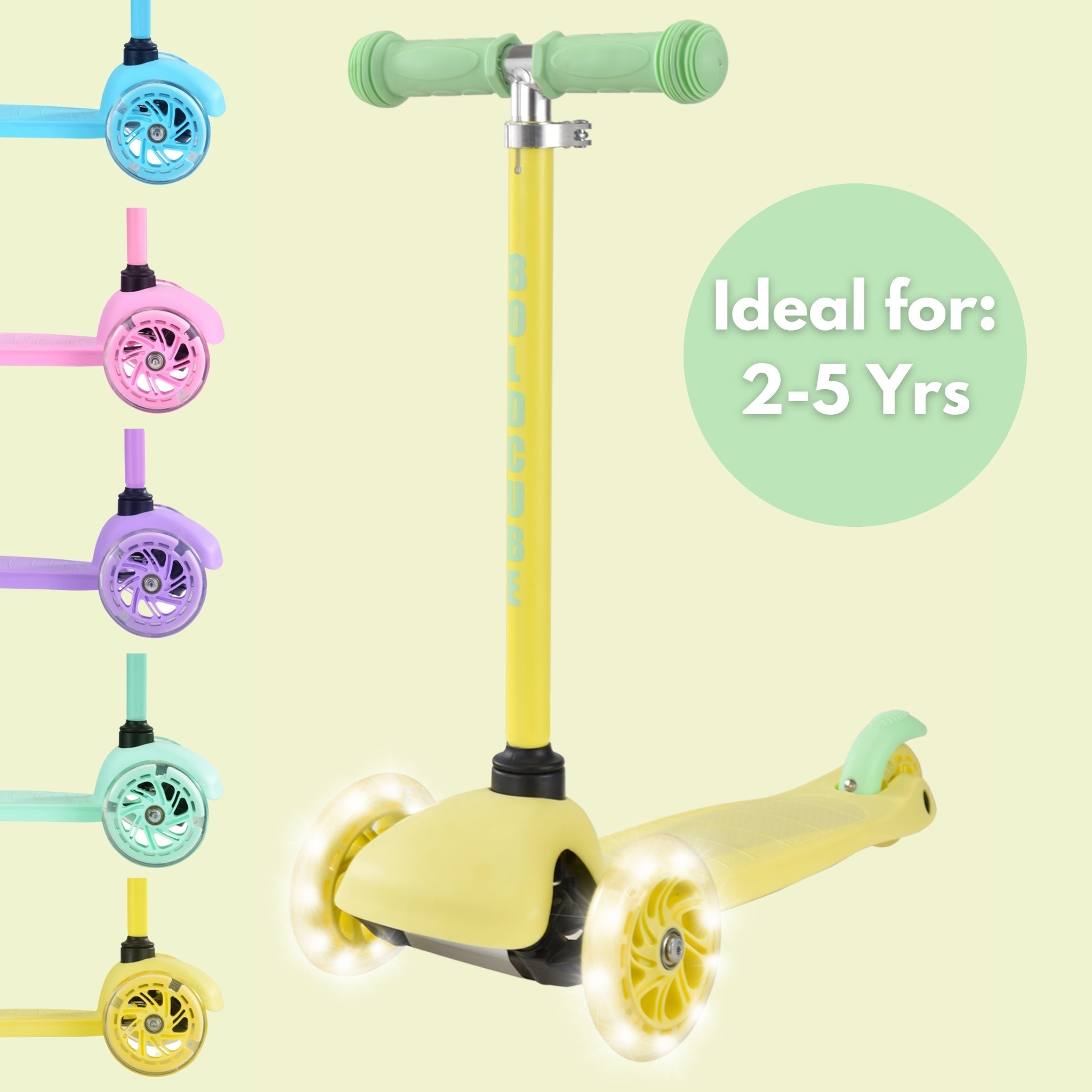 Teeny 3 Wheel Scooter - Lemon Yellow