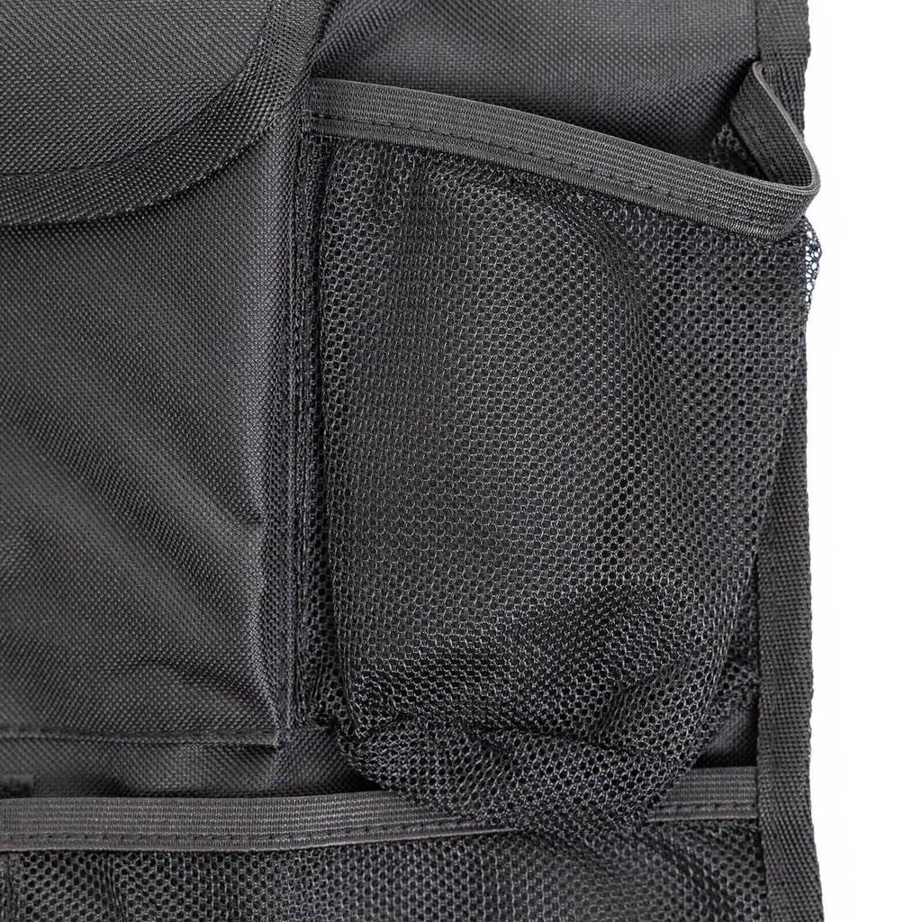Plain Car Back Seat Organiser - Black