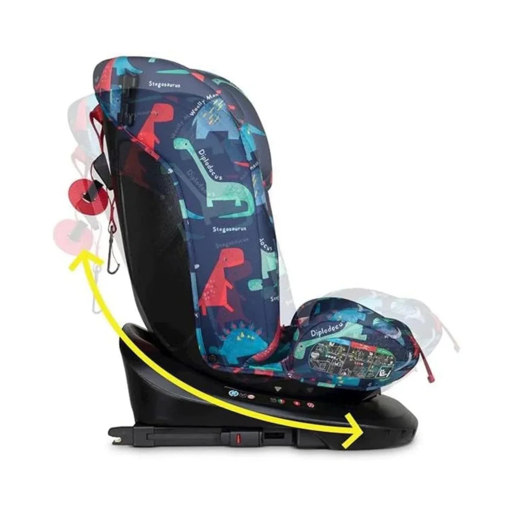 Cosatto Get Set Grow i-Size 360 Group 0+/1/2/3 Car Seat - D Is For Dino