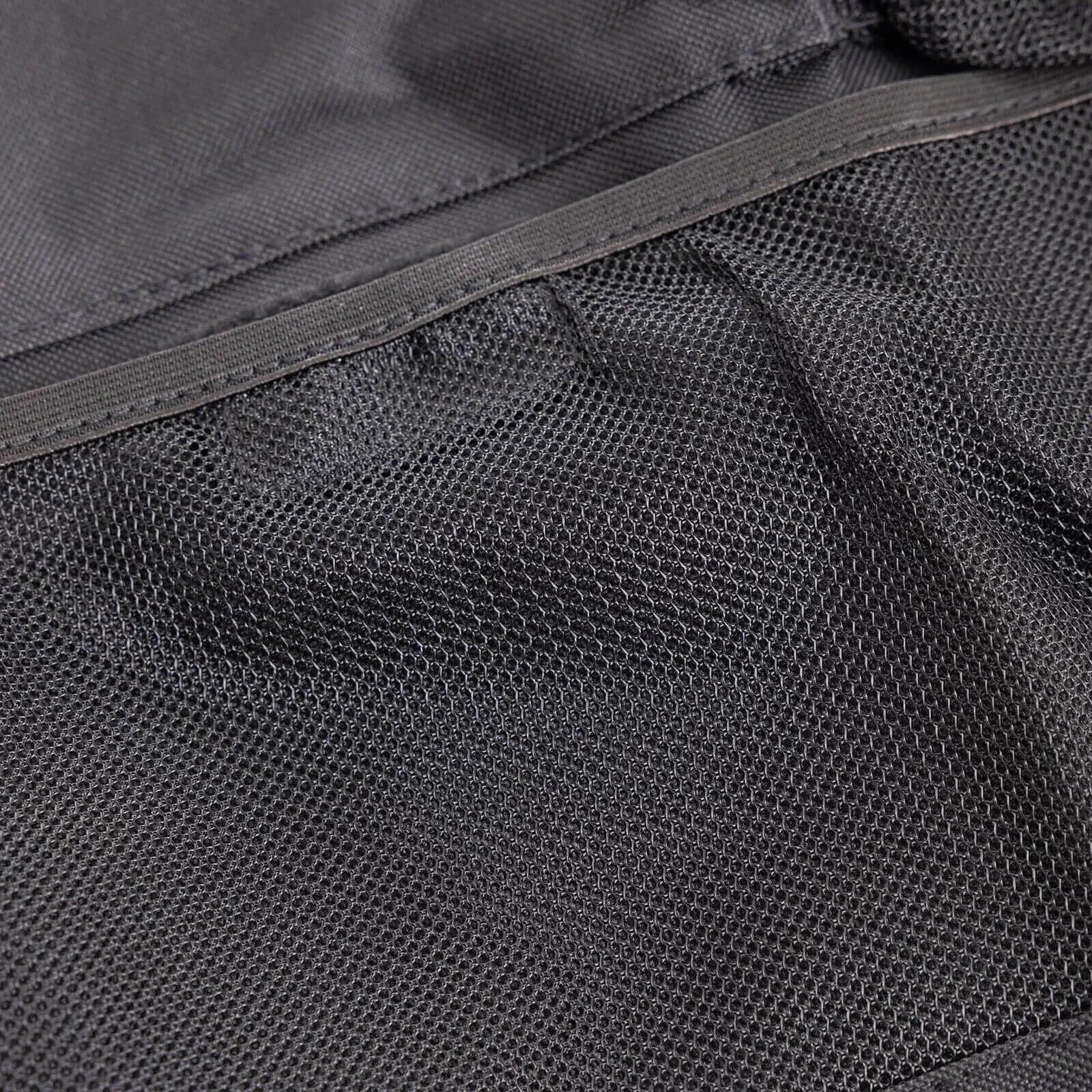 Plain Car Back Seat Organiser - Black