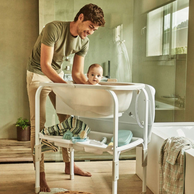 Jane Flip Baby Bath Changing Unit - Sesame