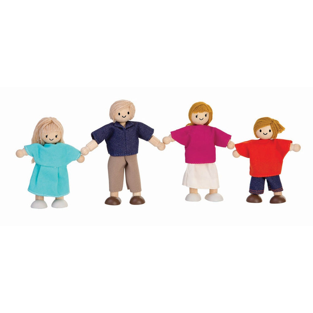 PlanToys Wooden Doll Family (European)