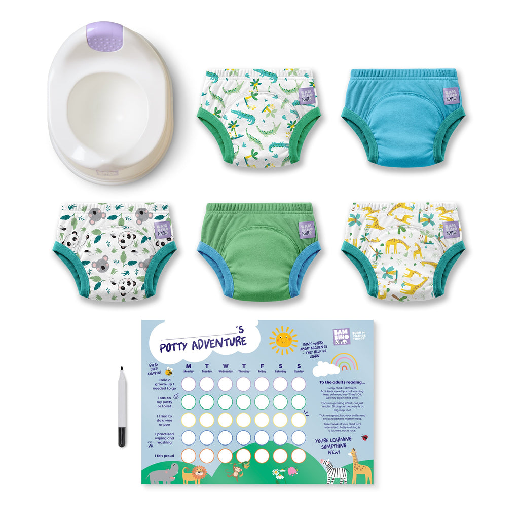 Bambino Mio Potty Training Essentials Bundle - Wildlife
