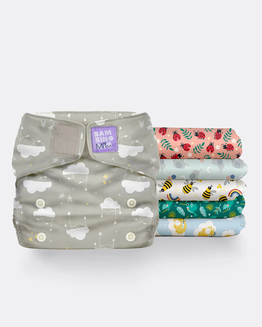 The Miosolo Classic - 6 Nappy Bundle