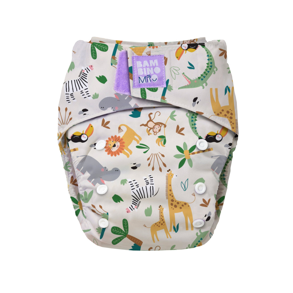 Bambino Mio Revolutionary Reusable Nappy - Safari Squad