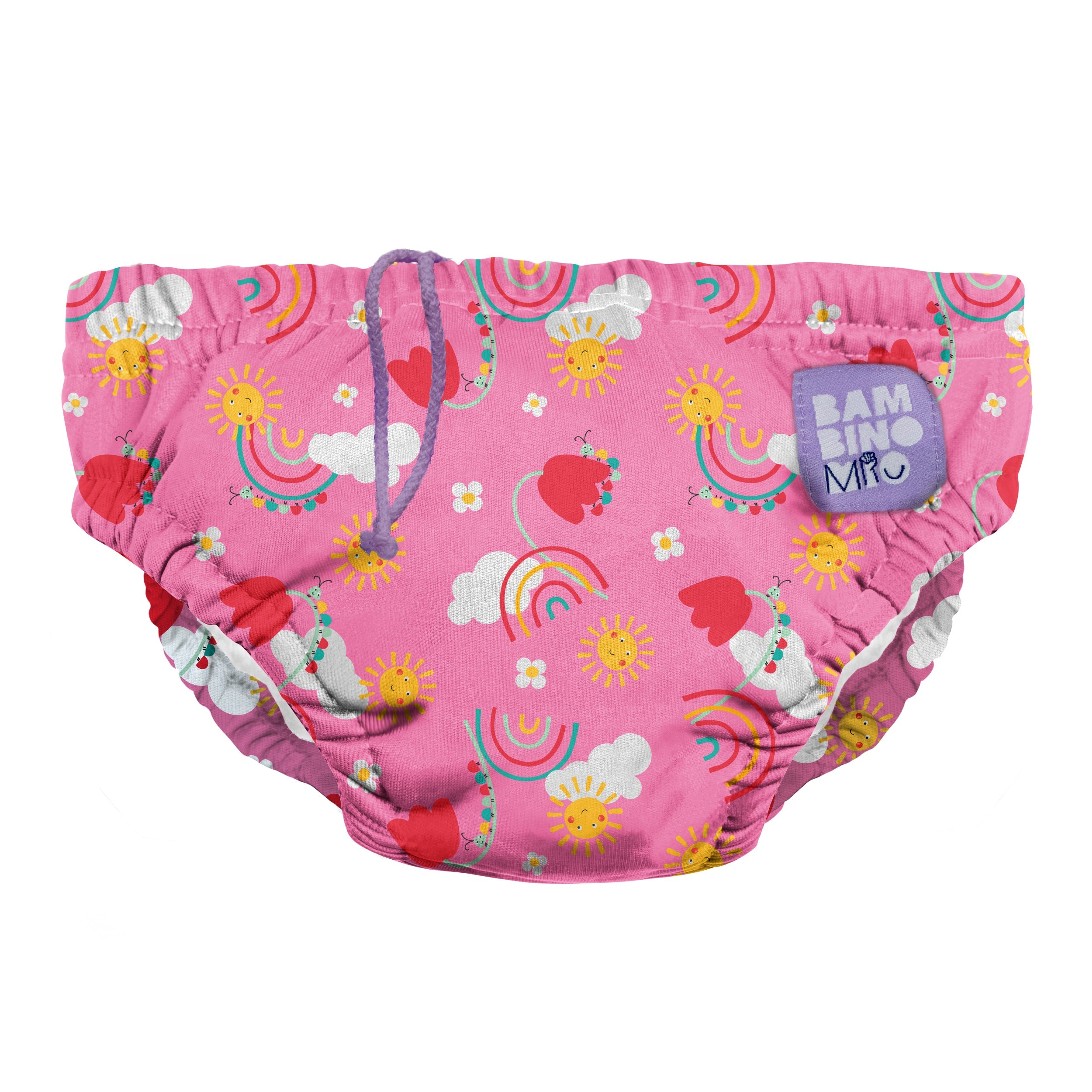 Bambino Mio Reusable Swim Nappy - Happy Days