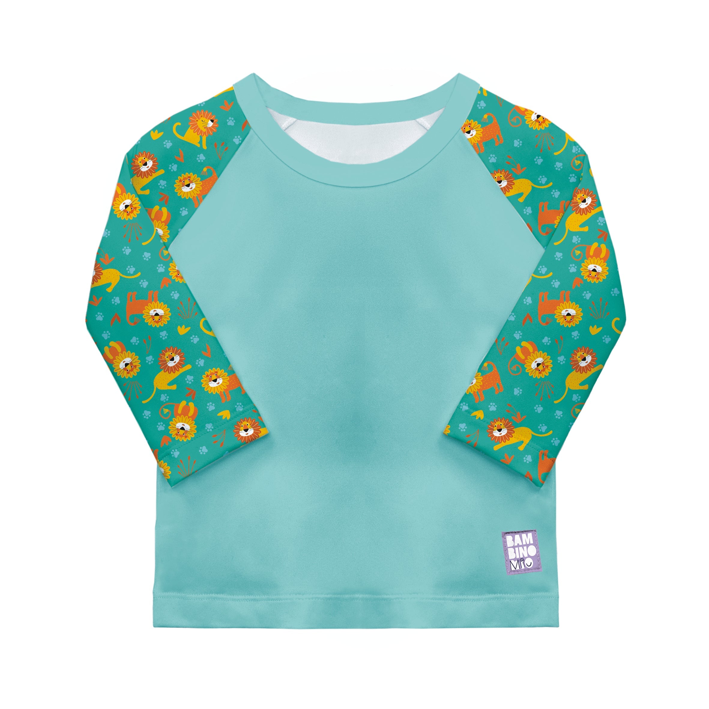 Bambino Mio UPF 40+ Soft and Gentle Protective Swim Rash Vest - Cool Cats