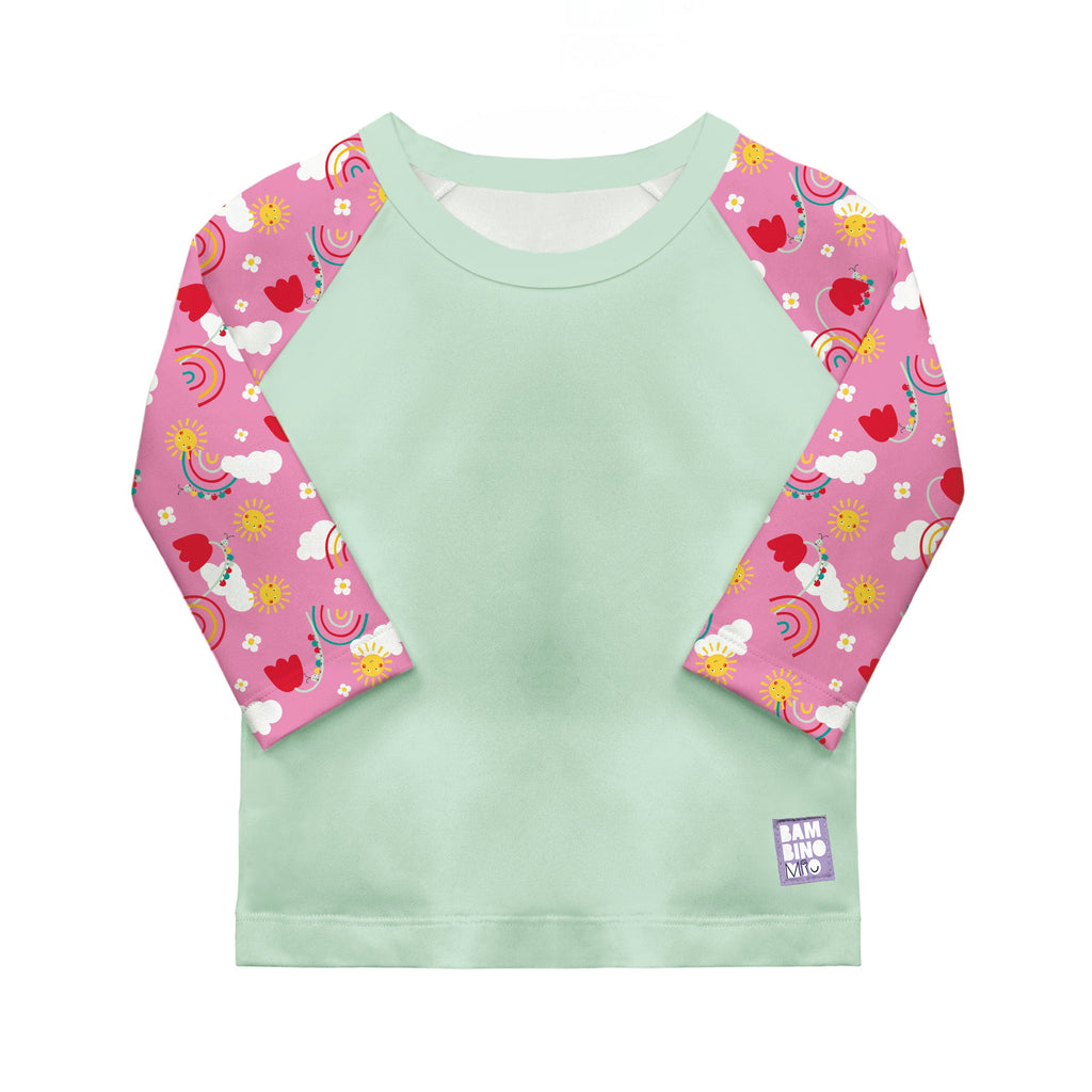 Bambino Mio UPF 40+ Soft and Gentle Protective Swim Rash Vest - Happy Days