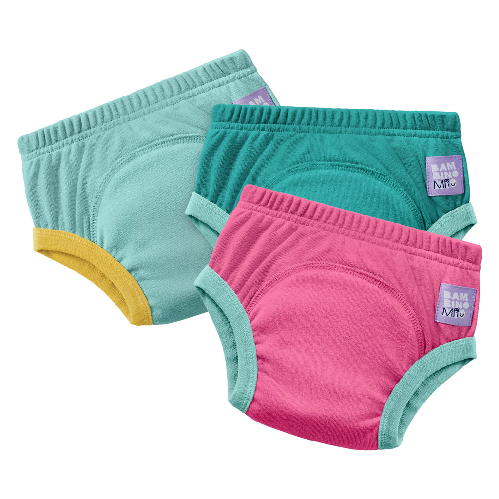 Bambino Mio Reusable Potty Training Pants - 3 Pack - Pink - Elite Design