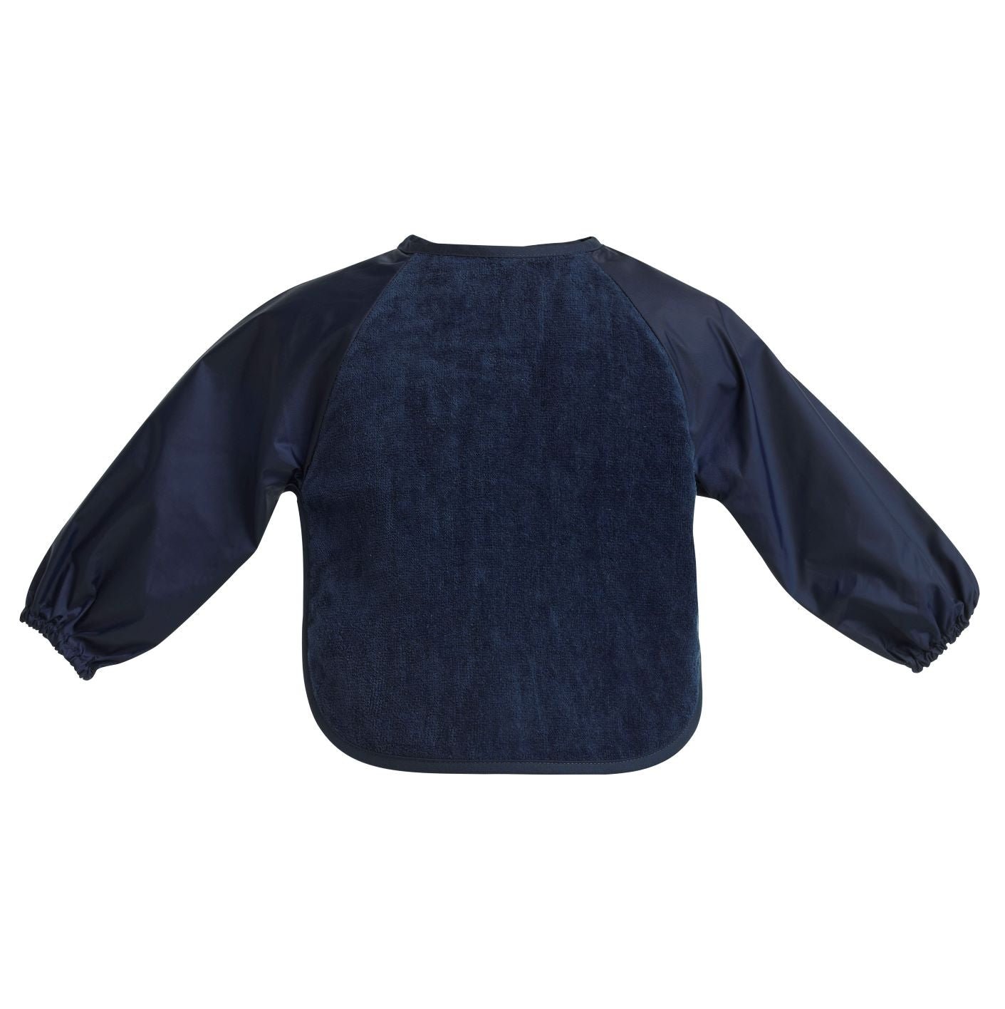 2 PACK - Mum 2 Mum Long Sleeved Wonder Bibs LARGE 18m - 3 years - Grey & Navy - Baby&More