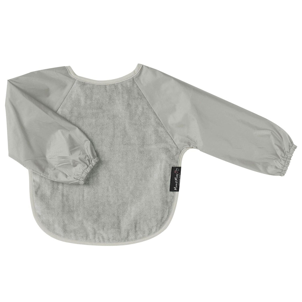 2 PACK - Mum 2 Mum Long Sleeved Wonder Bibs SMALL - EARTH TONES - Baby&More