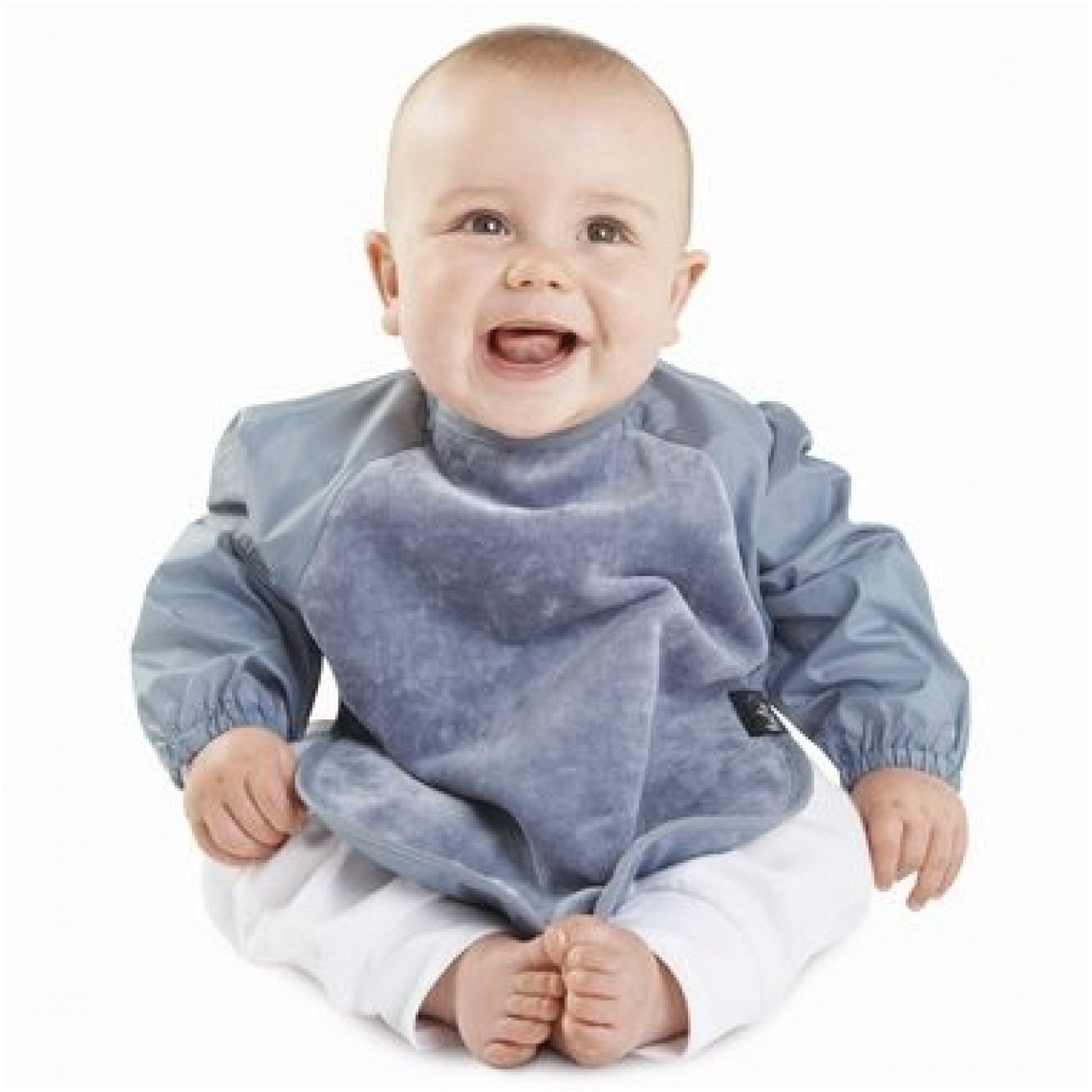 2 PACK - Mum 2 Mum Long Sleeved Wonder Bibs SMALL - MUTED TONES - Baby&More