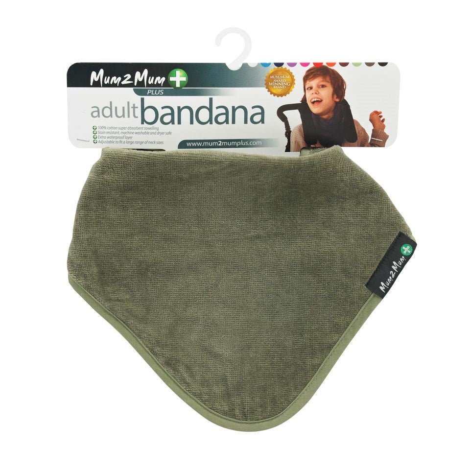 2 PACK - Mum 2 Mum PLUS Adult Bandana - 2 THE SAME COLOUR - Baby&More
