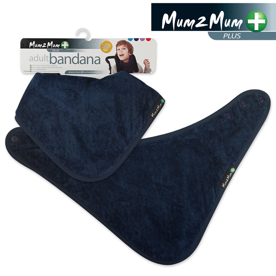 2 PACK - Mum 2 Mum PLUS Adult Bandana - 2 THE SAME COLOUR - Baby&More