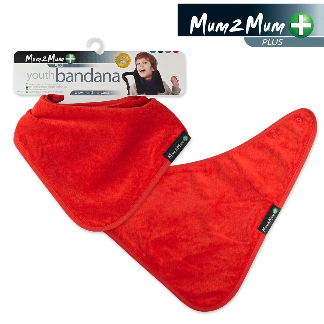 2 PACK - Mum 2 Mum PLUS Youth Bandana - 2 THE SAME COLOUR - Baby&More