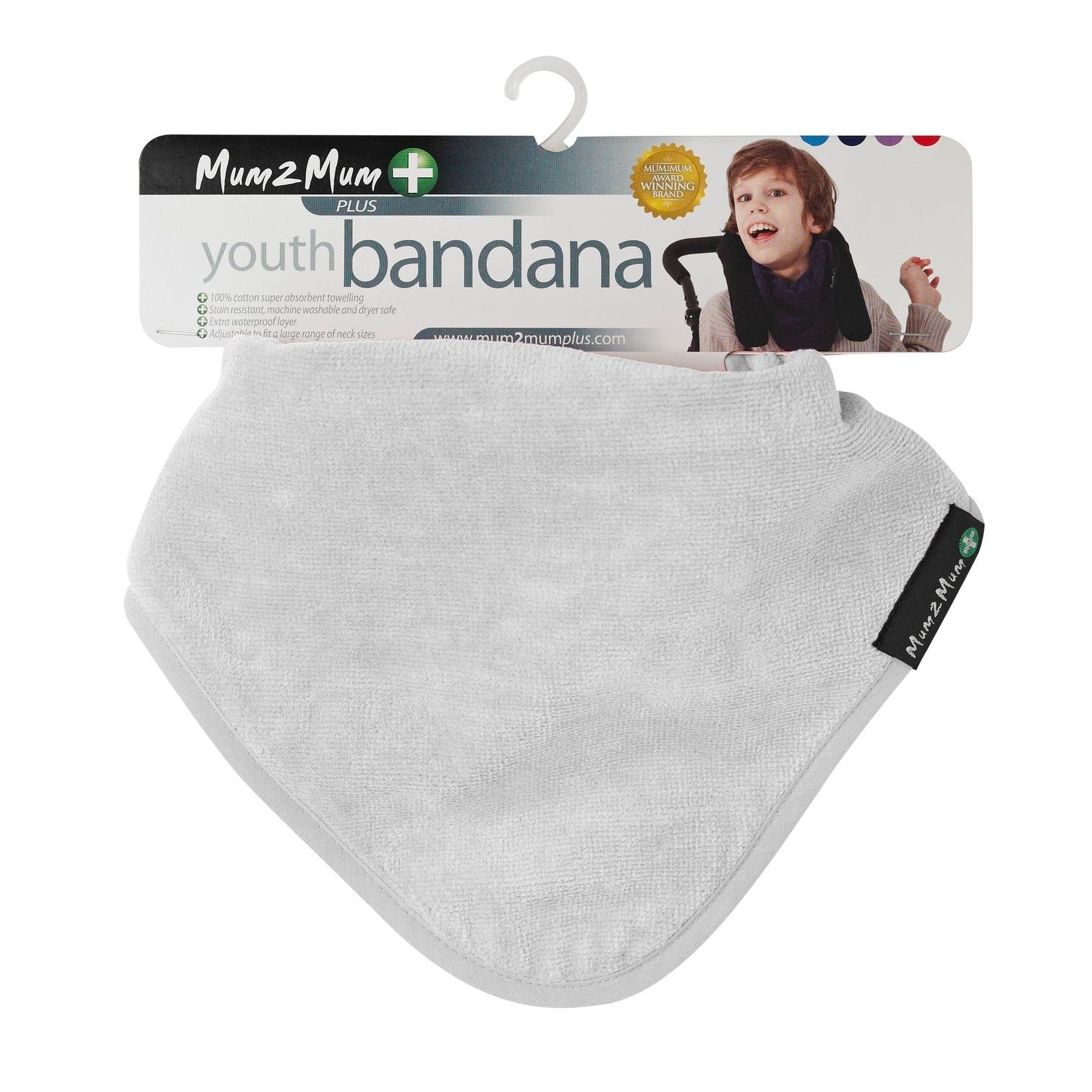 2 PACK - Mum 2 Mum PLUS Youth Bandana - 2 THE SAME COLOUR - Baby&More