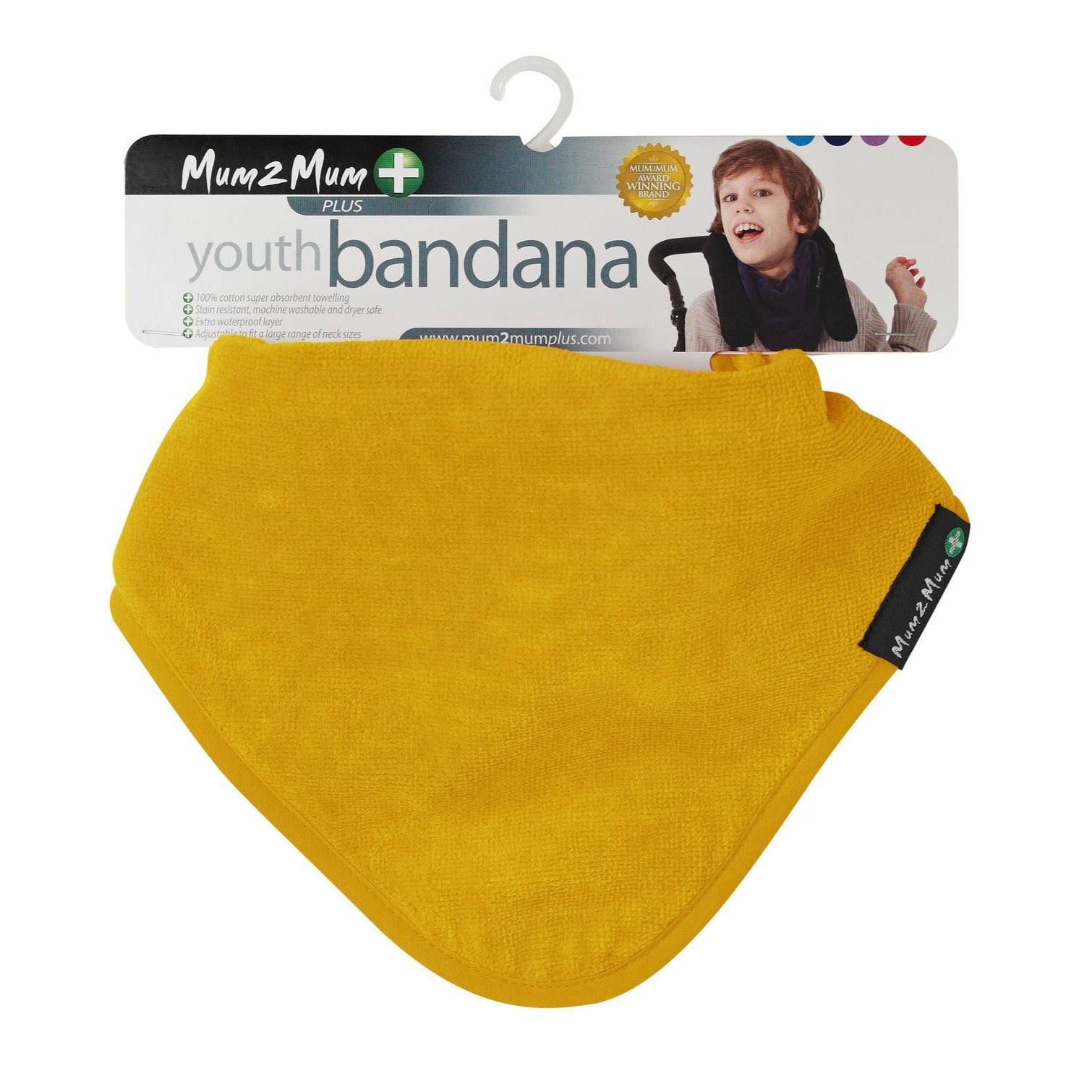 2 PACK - Mum 2 Mum PLUS Youth Bandana - 2 THE SAME COLOUR - Baby&More