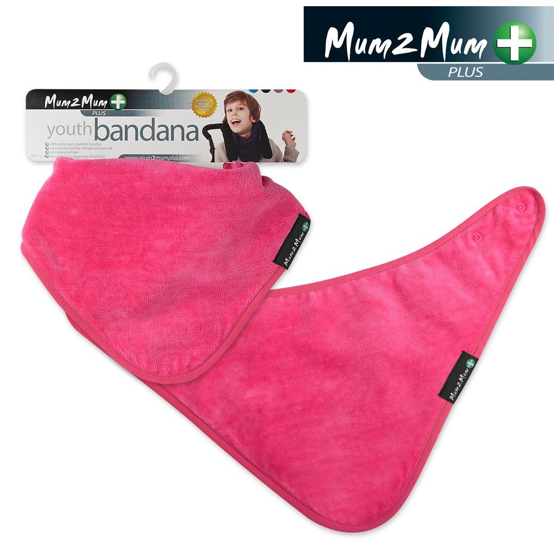 2 PACK - Mum 2 Mum PLUS Youth Bandana - 2 THE SAME COLOUR - Baby&More