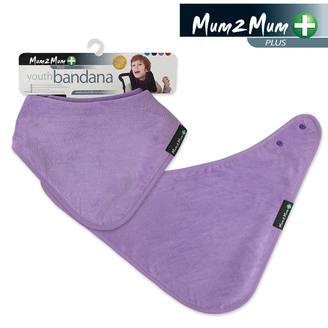 2 PACK - Mum 2 Mum PLUS Youth Bandana - 2 THE SAME COLOUR - Baby&More